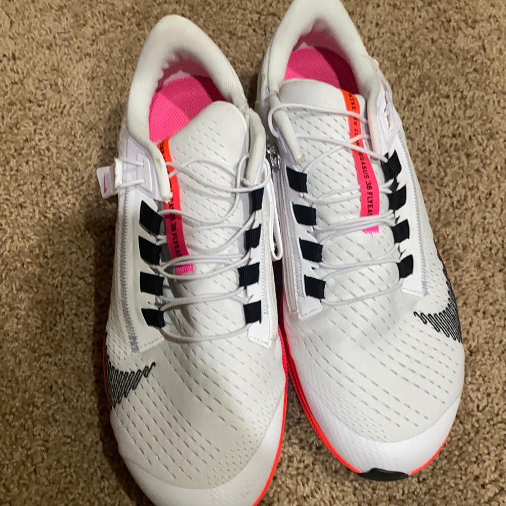 Worn once - moving and getting rid of some shoes . Perfect condition.